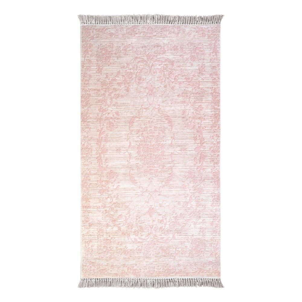 Ružový koberec Vitaus Hali Gobekli, 80 × 150 cm - Bonami.sk