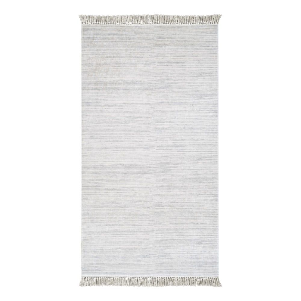 Sivý koberec Vitaus Hali Misma, 50 × 80 cm - Bonami.sk