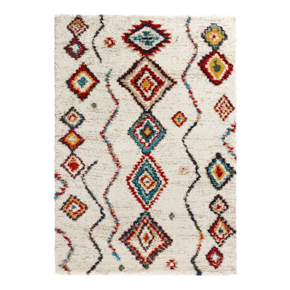 Krémový koberec Mint Rugs Geometric, 80 x 150 cm - Bonami.sk