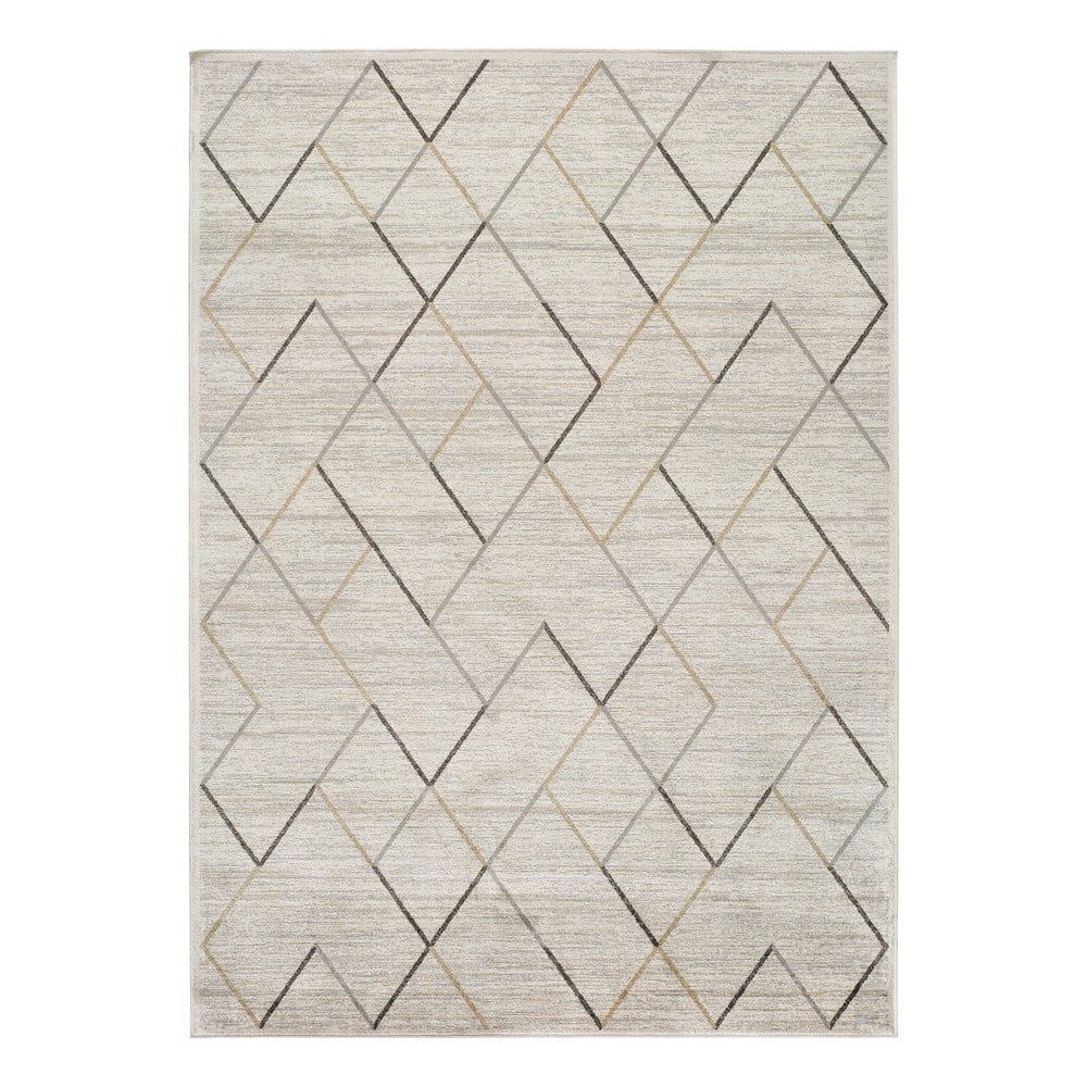 Krémovobiely koberec z viskózy Universal Belga, 100 x 140 cm - Bonami.sk