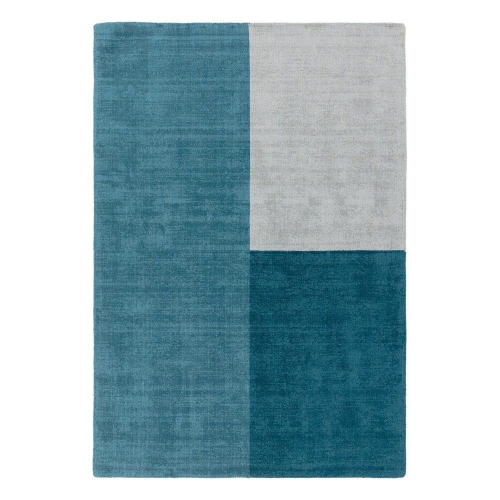 Modrý koberec Asiatic Carpets Blox, 120 x 170 cm - Bonami.sk