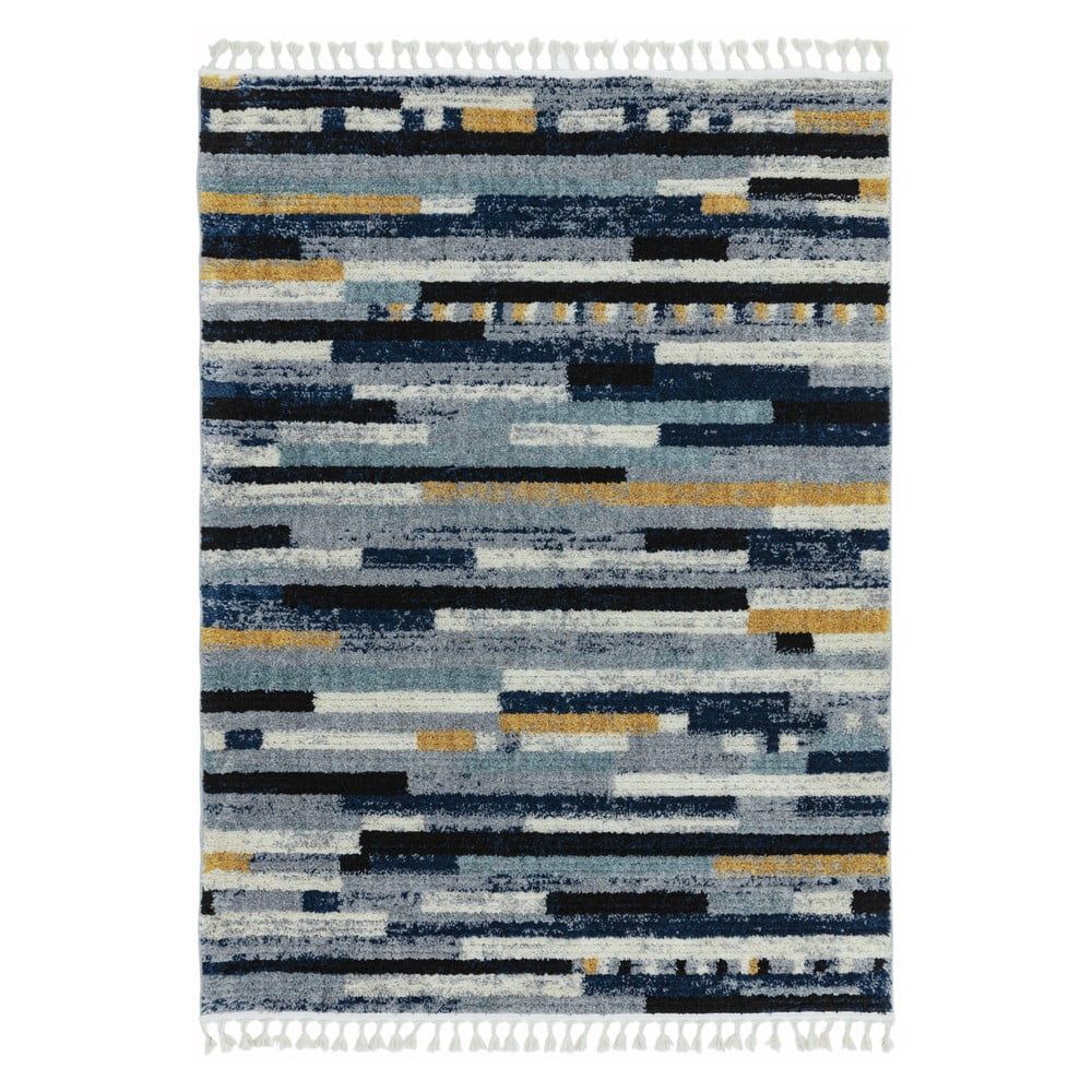 Modrý koberec Asiatic Carpets Emir, 120 x 170 cm - Bonami.sk