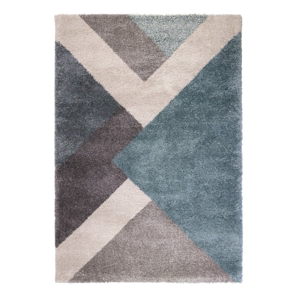 Modro-sivý koberec Flair Rugs Zula, 160 × 230 cm - Bonami.sk