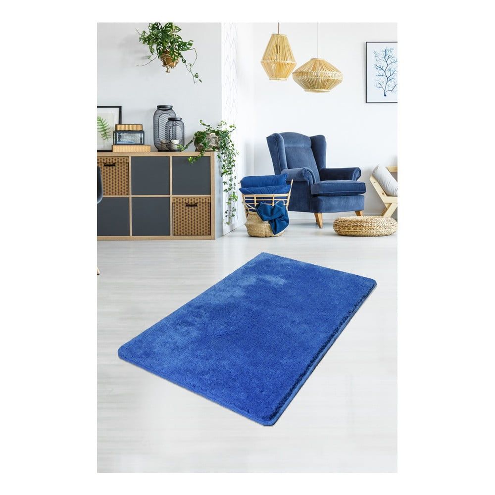 Modrý koberec Milano, 120 × 70 cm - Bonami.sk