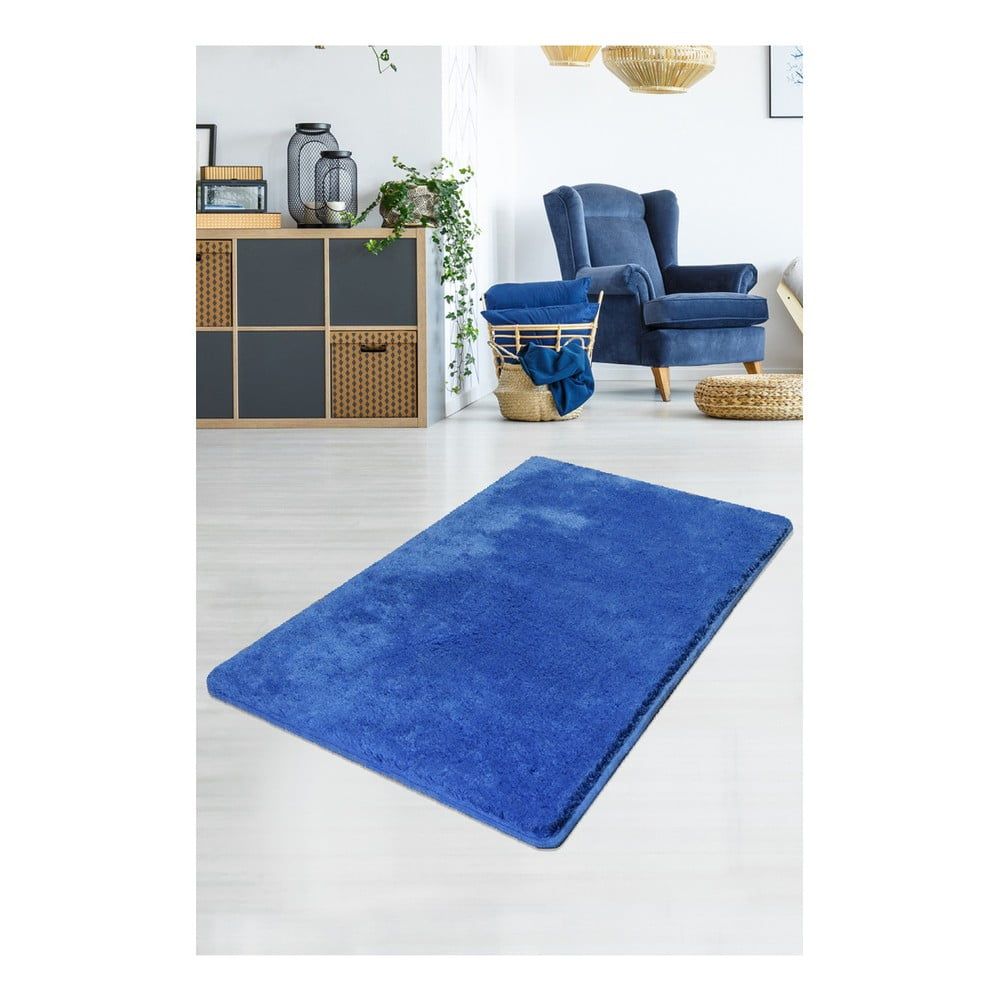 Modrý koberec Milano, 140 × 80 cm - Bonami.sk