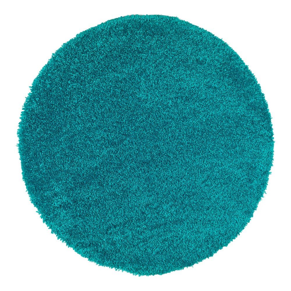 Modrý koberec Universal Aqua Liso, ø 80 cm - Bonami.sk
