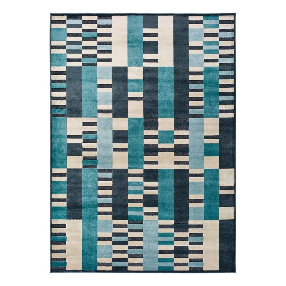 Modrý koberec Universal Farashe Stripes, 120 x 170 cm - Bonami.sk