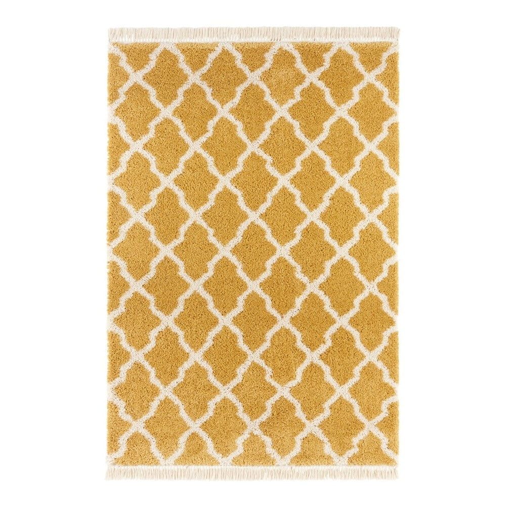 Oranžový koberec Mint Rugs Pearl, 80 x 150 cm - Bonami.sk