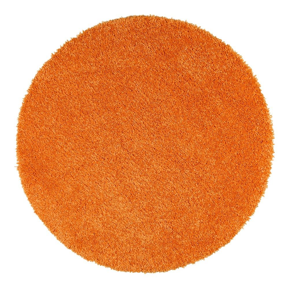 Oranžový koberec Universal Aqua Liso, ø 80 cm - Bonami.sk