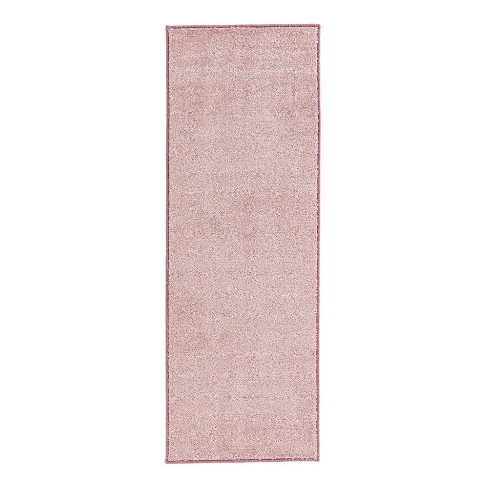 Ružový koberec Hanse Home Pure, 80 × 150 cm - Bonami.sk