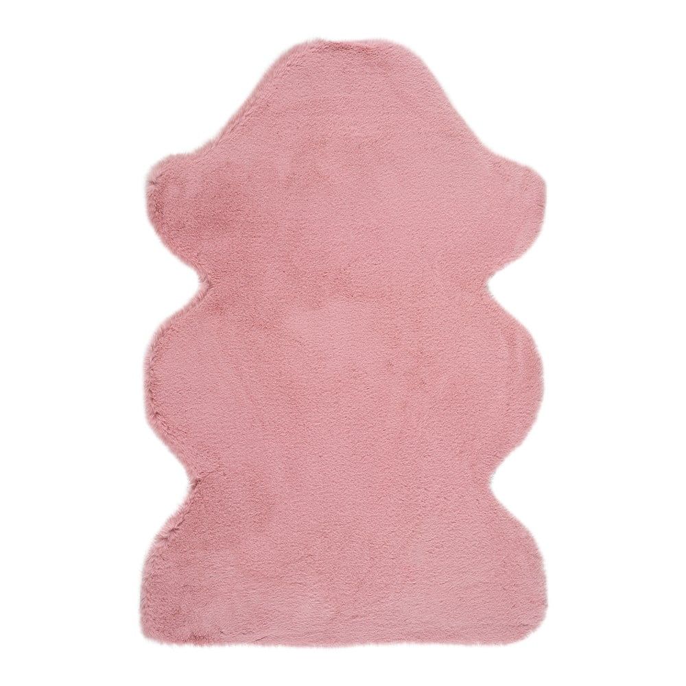 Ružový koberec Universal Fox Liso, 60 x 90 cm - Bonami.sk