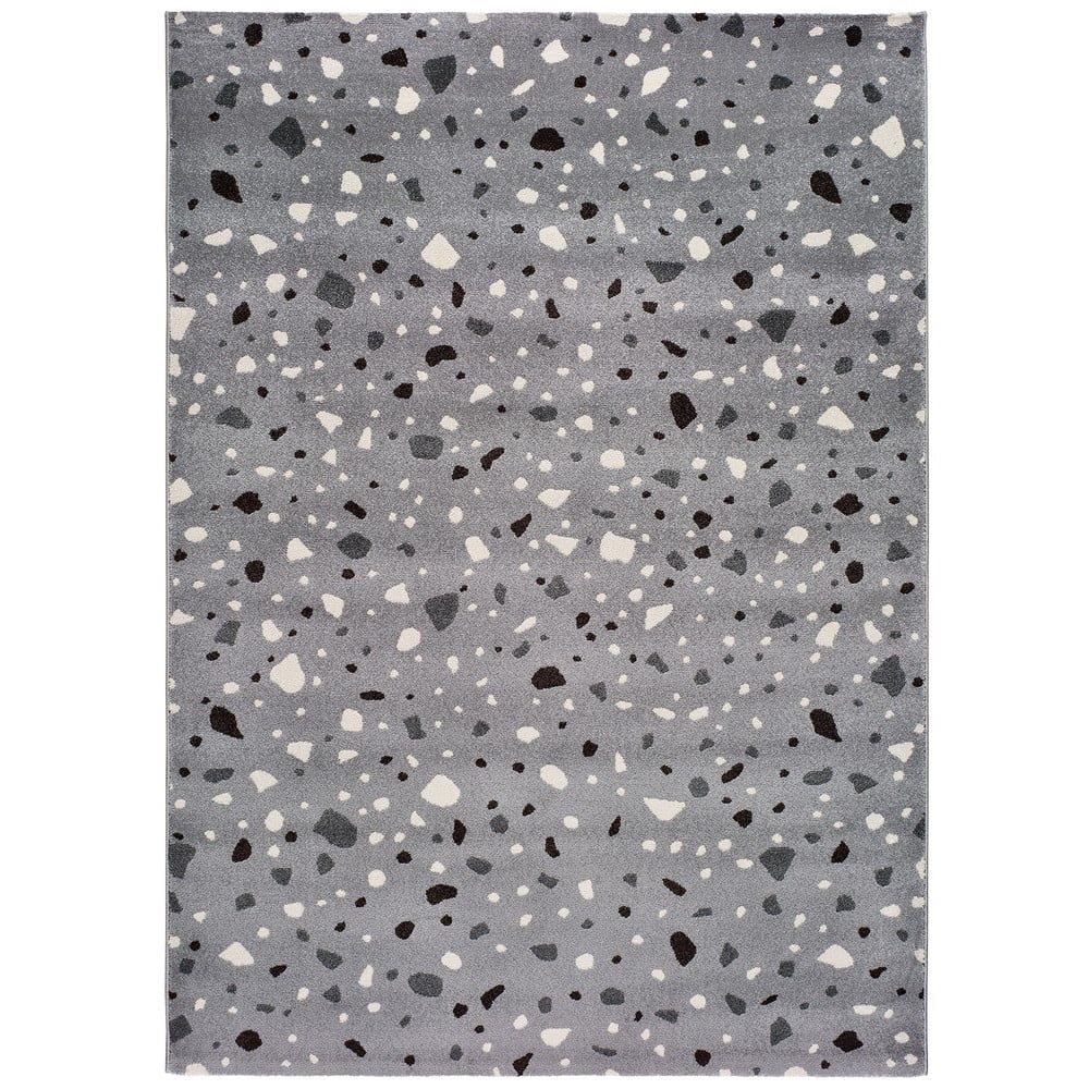 Sivý koberec Universal Adra Punto, 57 x 110 cm - Bonami.sk