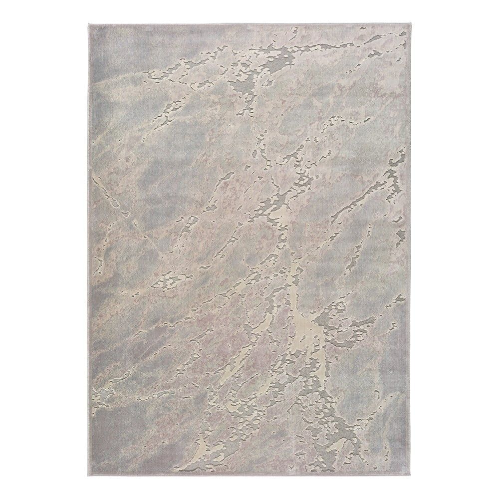Sivo-béžový koberec z viskózy Universal Margot Marble, 140 x 200 cm - Bonami.sk