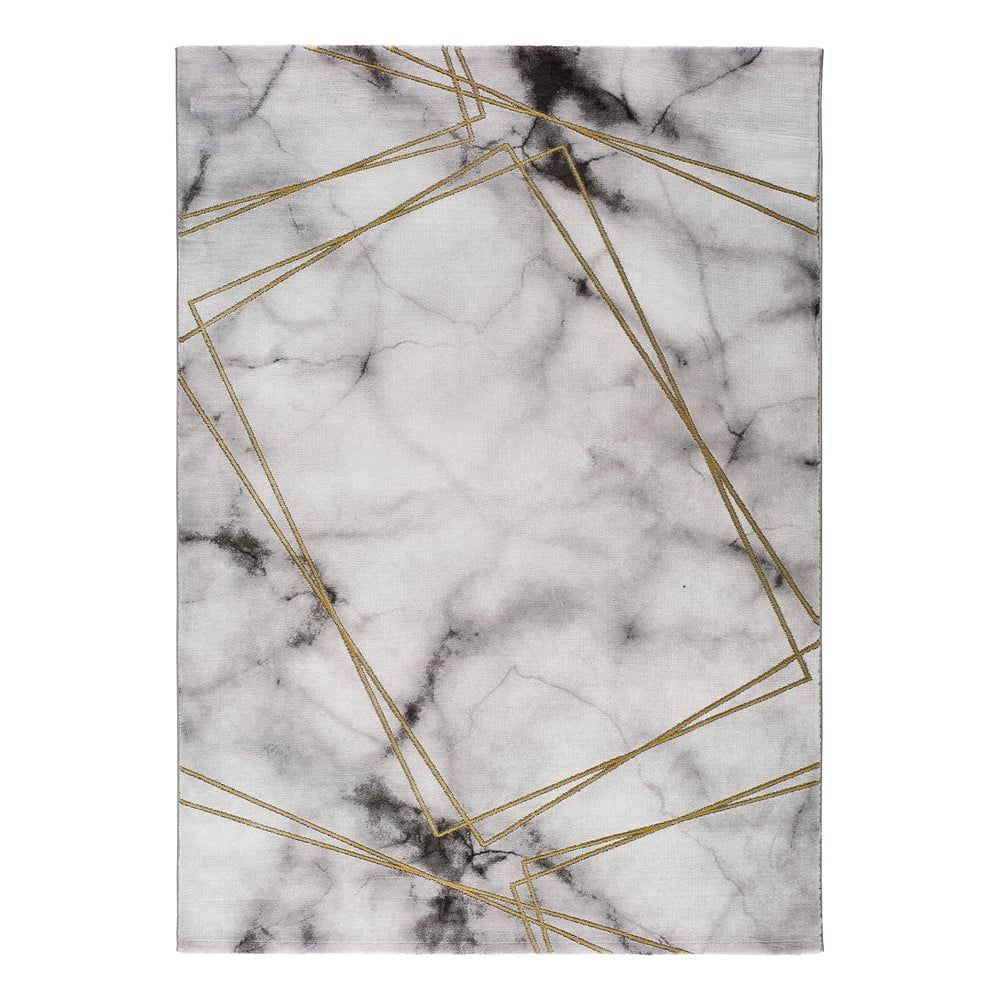Sivo-biely koberec Universal Artist Marble, 60 x 120 cm - Bonami.sk