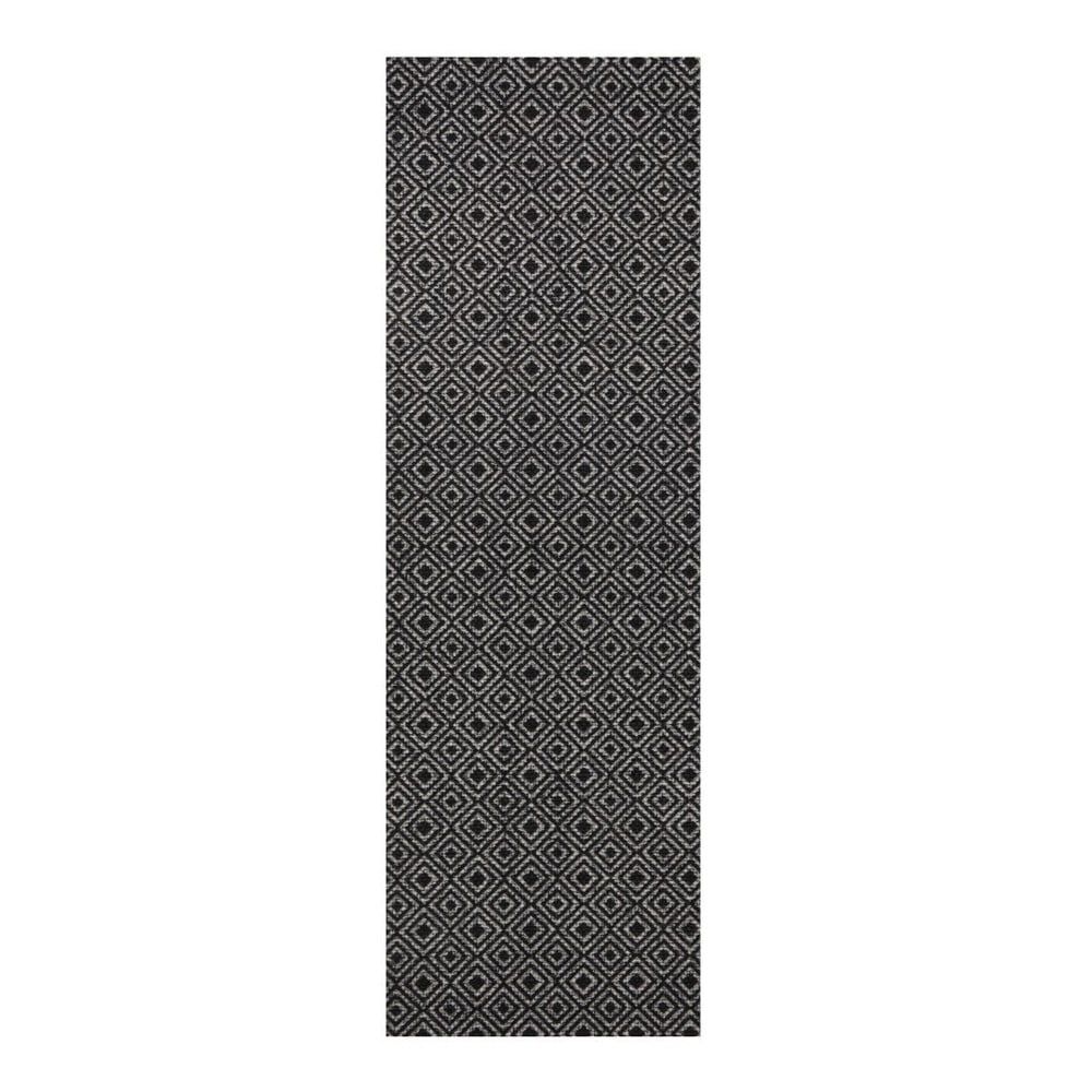 Sivo-čierny behúň Zala Living Cook & Clean Teresa, 60 × 180 cm - Bonami.sk