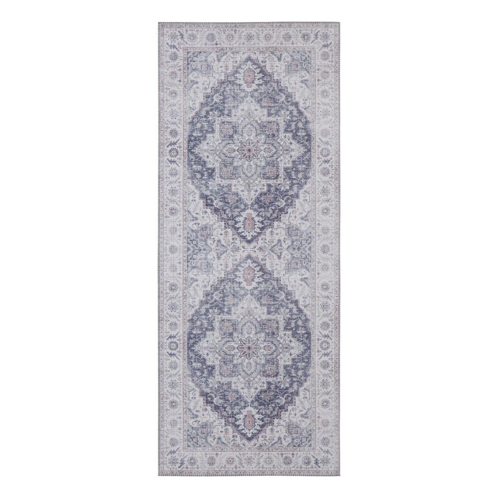 Sivo-ružový koberec Nouristan Anthea, 80 x 200 cm - Bonami.sk