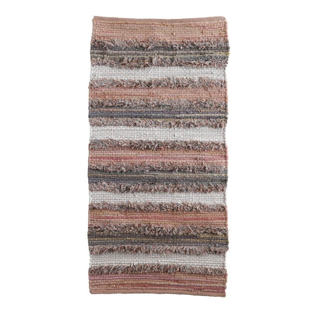 Sivo-ružový vzorovaný koberec Geese Ceylon, 120 x 60 cm - Bonami.sk