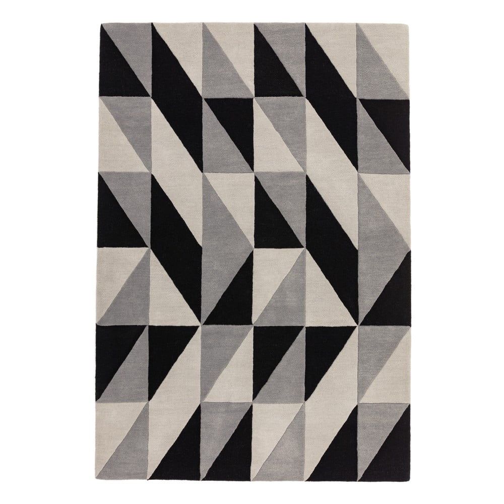 Sivý koberec Asiatic Carpets Flag, 120 x 170 cm - Bonami.sk