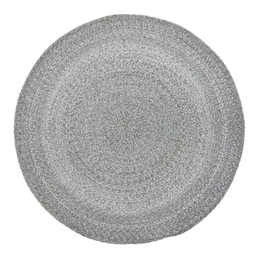 Sivý koberec Bloomingville Roxie, ⌀ 120 cm - Bonami.sk