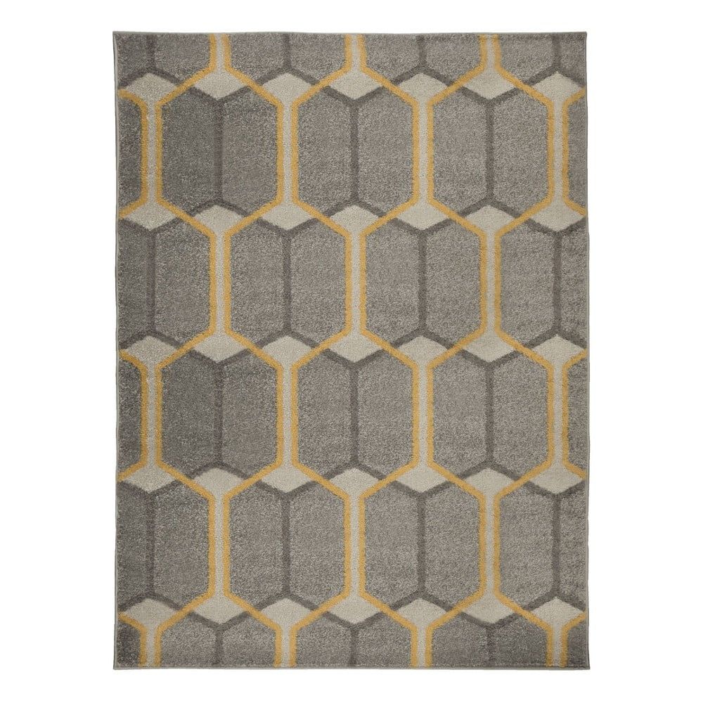 Sivý koberec Flair Rugs Urban Trellis, 100 x 150 cm - Bonami.sk