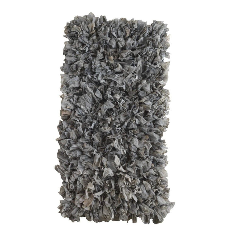 Sivý koberec Geese Fluffy, 120 × 60 cm - Bonami.sk