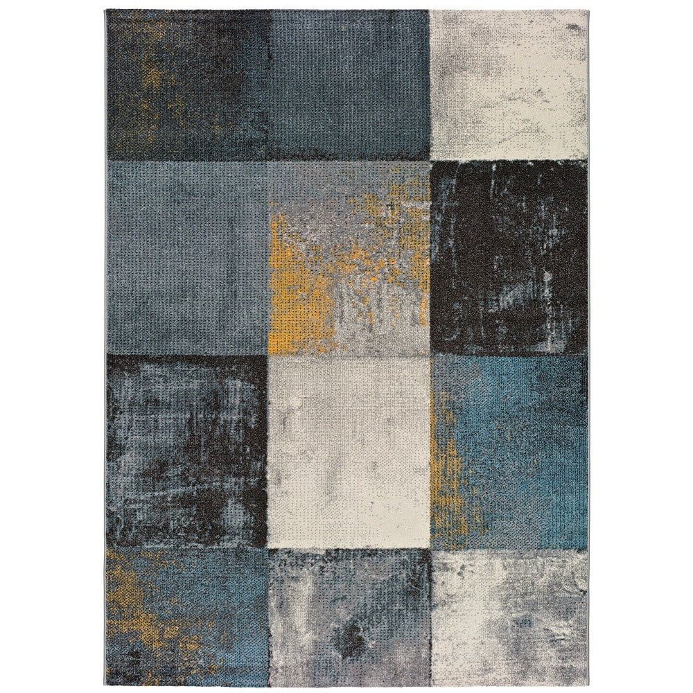 Sivý koberec vhodný aj do exteriéru Universal Adra Azulo, 115 × 160 cm - Bonami.sk