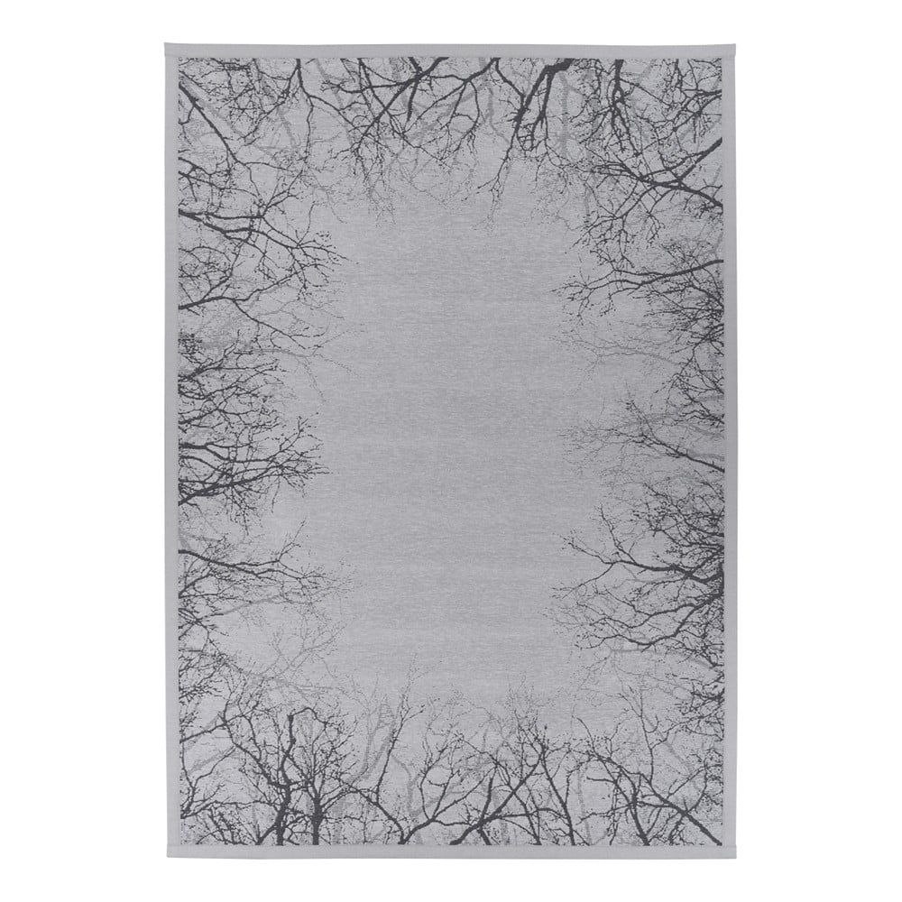 Sivý obojstranný koberec Narma Pulse Silver, 80 x 250 cm - Bonami.sk