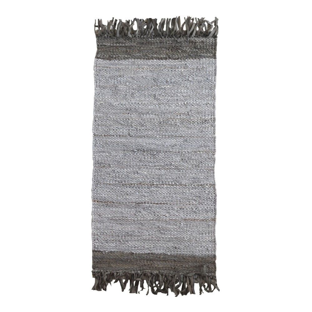 Sivý vzorovaný koberec Geese Beton, 120 x 60 cm - Bonami.sk