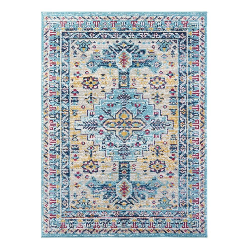 Svetlomodrý koberec Nouristan Agha, 160 x 230 cm - Bonami.sk