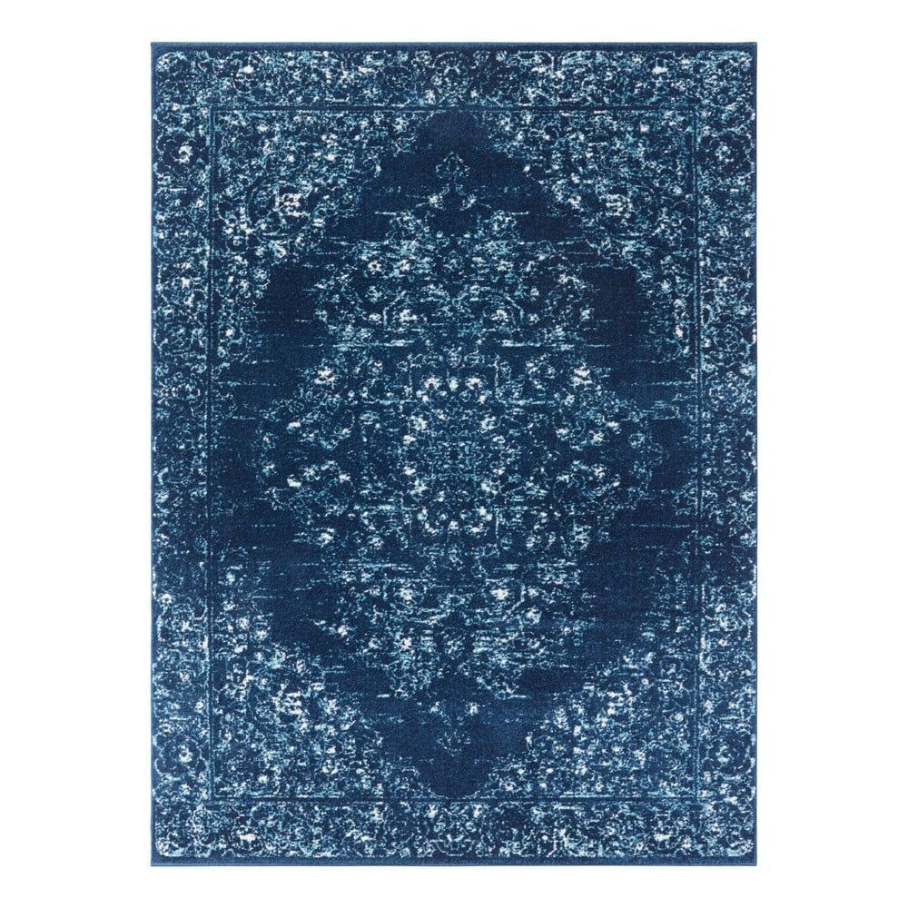 Tmavomodrý koberec Nouristan Pandeh, 200 x 290 cm - Bonami.sk