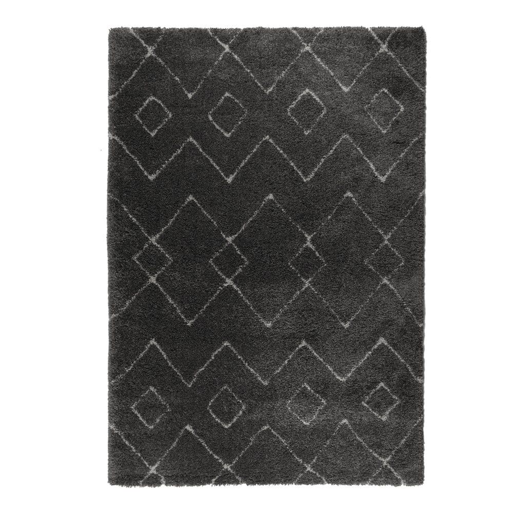 Tmavosivý koberec Flair Rugs Imari, 120 × 170 cm - Bonami.sk