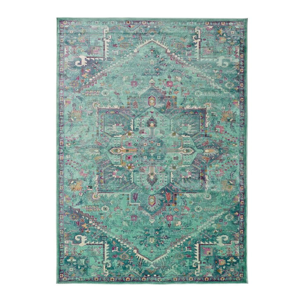 Zelený koberec z viskózy Universal Lara, 120 x 170 cm - Bonami.sk