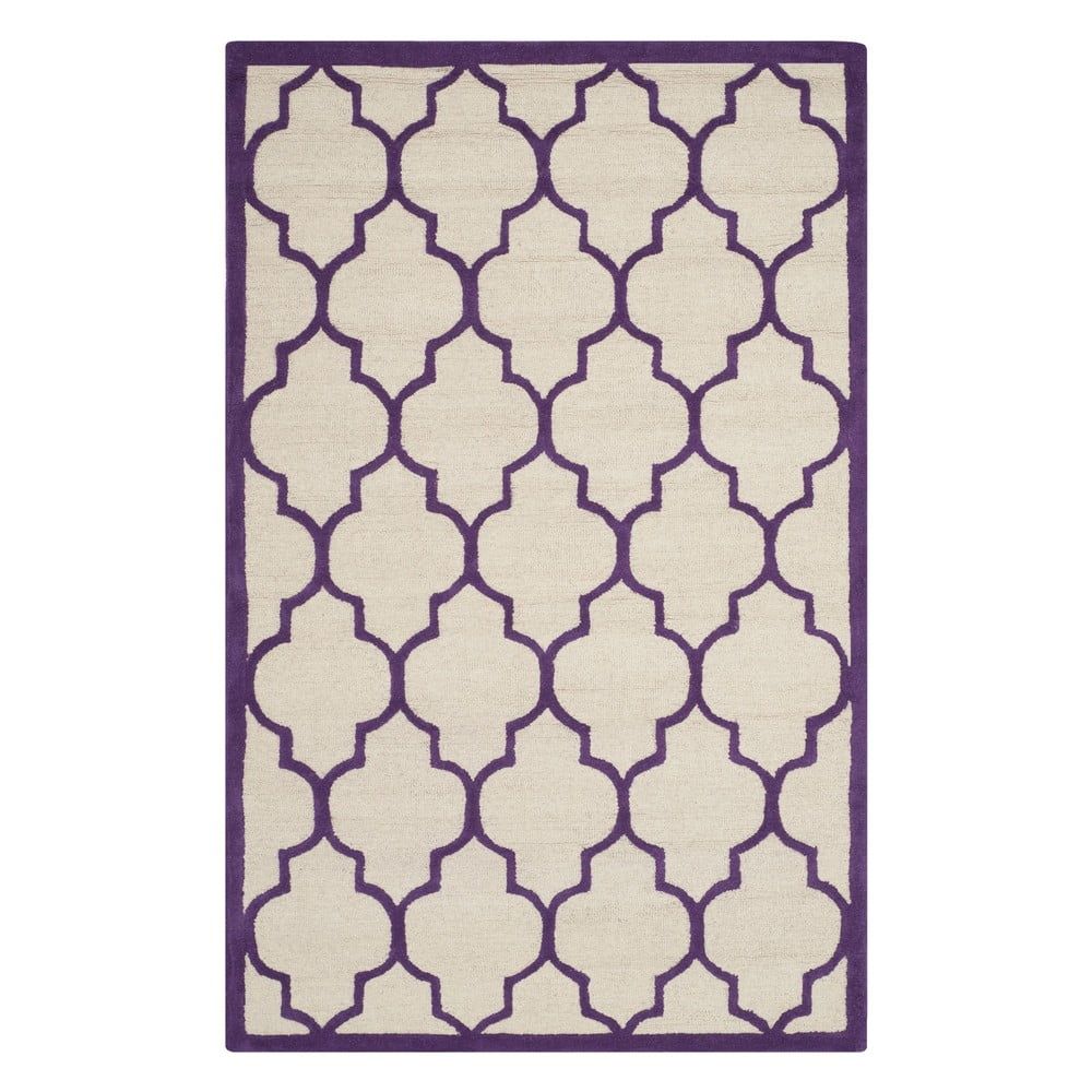 Vlnený koberec Safavieh Everly Violet, 152x243 cm - Bonami.sk