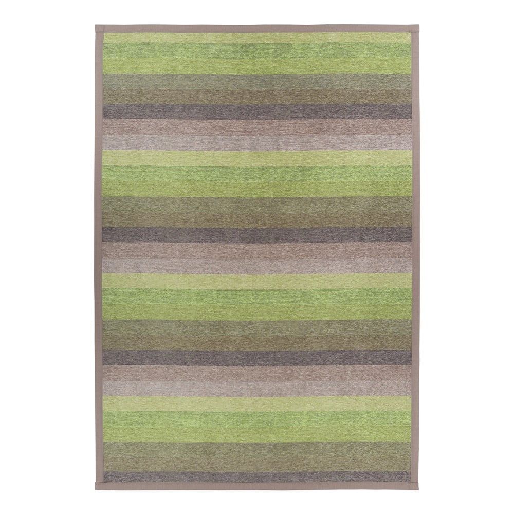 Zelený obojstranný koberec Narma Luke Green, 80 x 250 cm - Bonami.sk