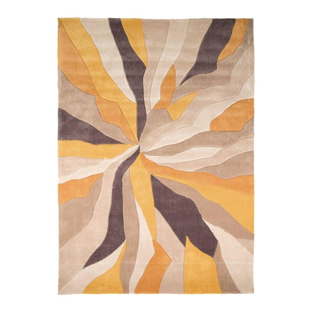 Žltý koberec Flair Rugs Splinter, 80x150 cm - Bonami.sk