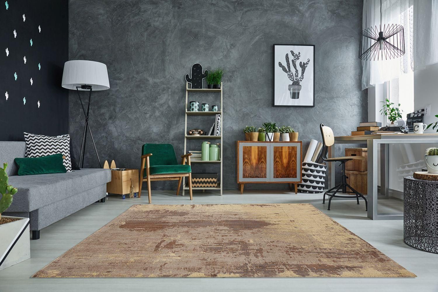 LuxD Dizajnový koberec Batik 240x160 cm / piesková - ESTILOFINA.SK