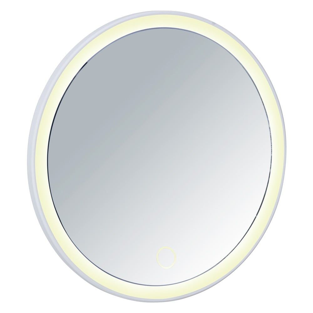 Biele zrkadlo s LED osvietením Wenko Isola - Bonami.sk