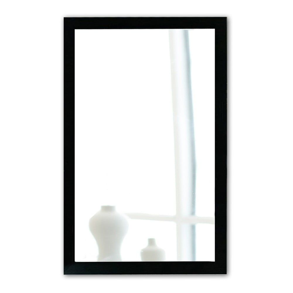 Nástenné zrkadlo s čiernym rámom Oyo Concept, 40 x 55 cm - Bonami.sk