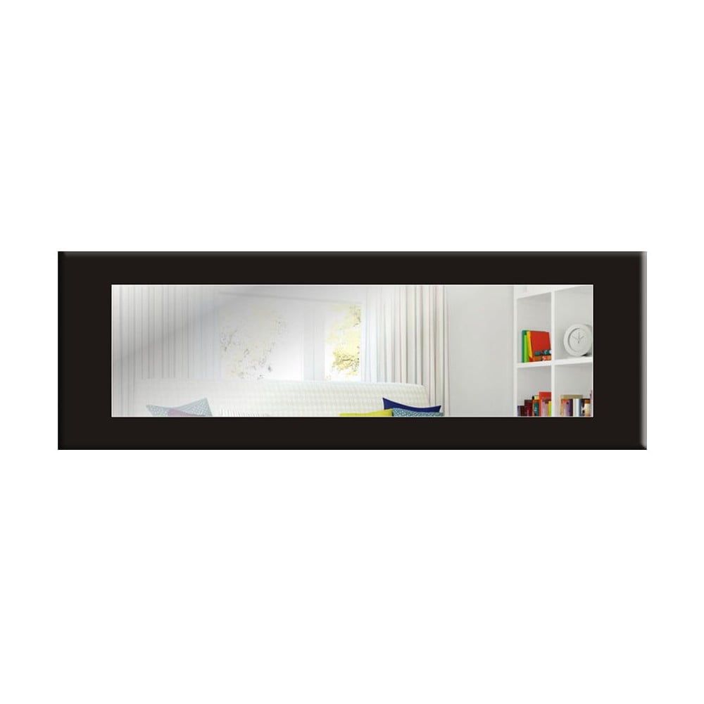 Nástenné zrkadlo s čiernym rámom Oyo Concept Eve, 120 x 40 cm - Bonami.sk