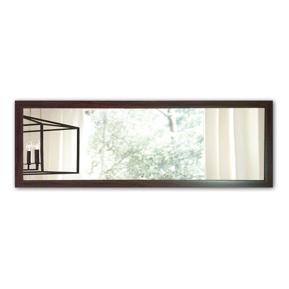 Nástenné zrkadlo s hnedým rámom Oyo Concept, 105 x 40 cm - Bonami.sk
