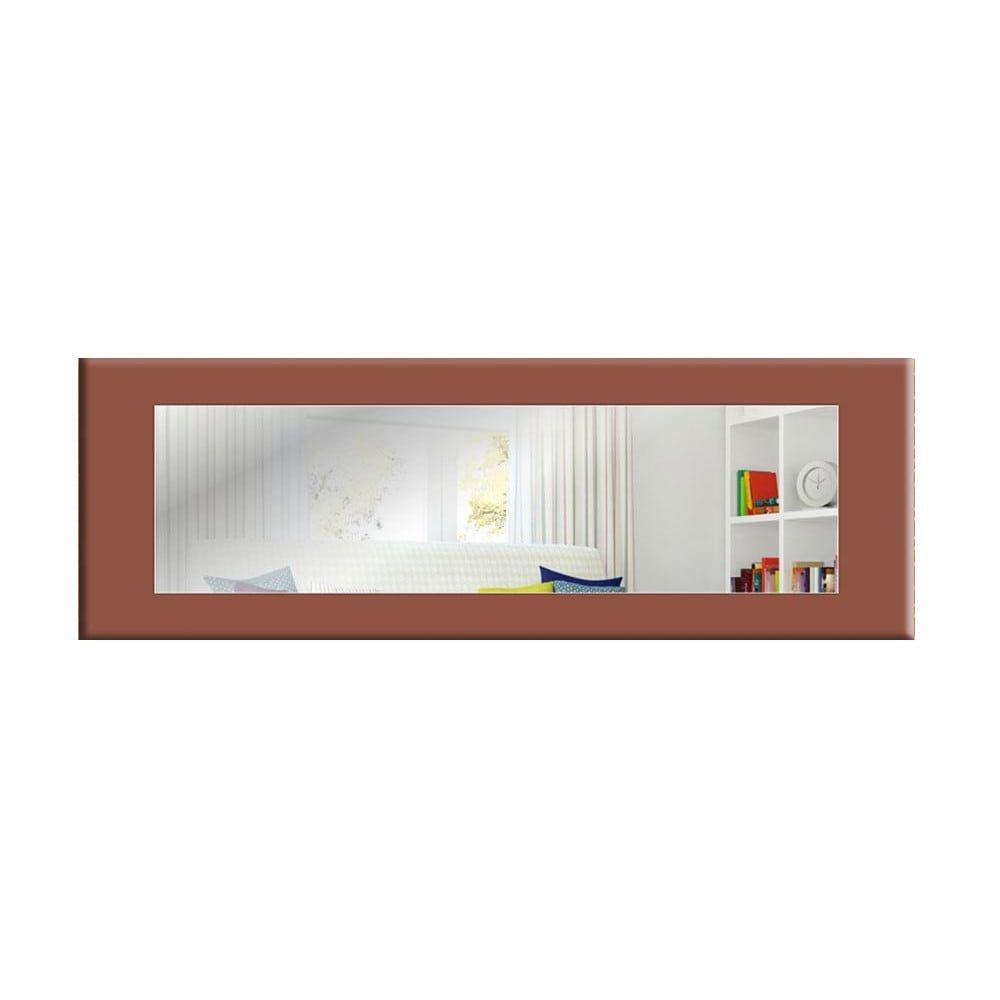 Nástenné zrkadlo s hnedým rámom Oyo Concept Eve, 120 x 40 cm - Bonami.sk