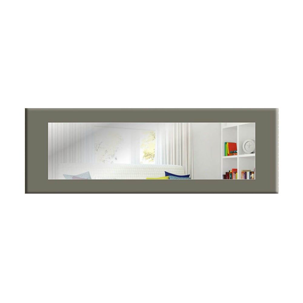 Nástenné zrkadlo so sivým rámom Oyo Concept Eve, 120 x 40 cm - Bonami.sk