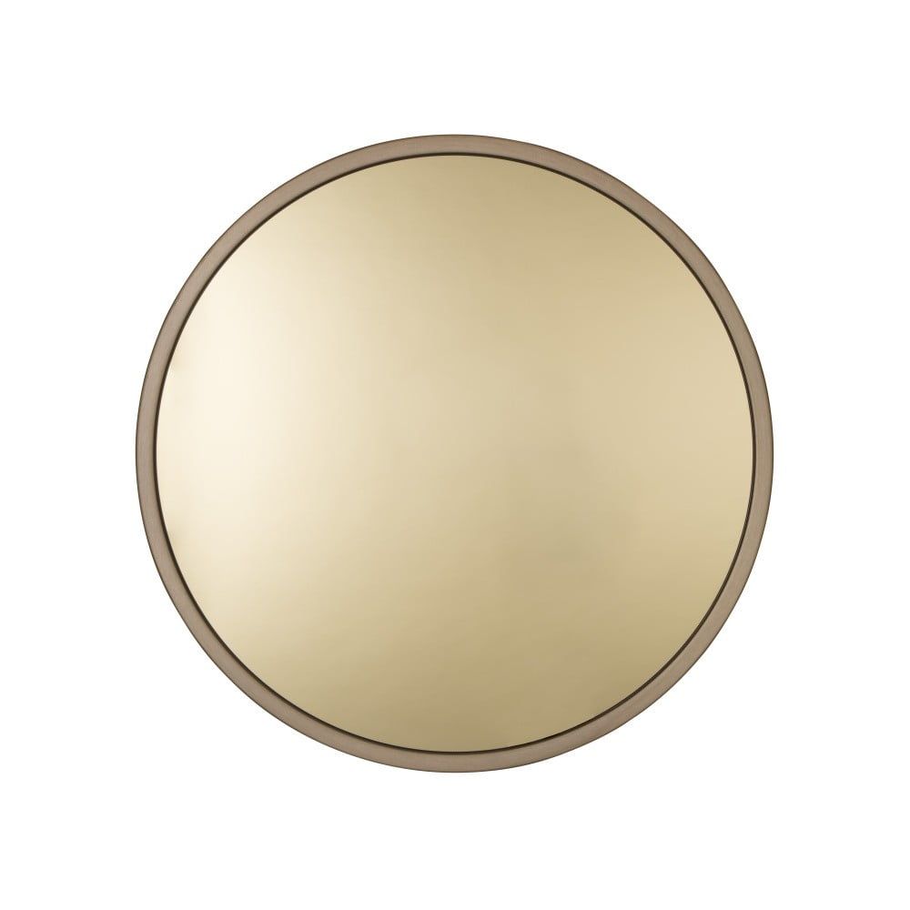 Nástenné zrkadlo v zlatej farbe Zuiver Bandit, ø 60 cm - Bonami.sk