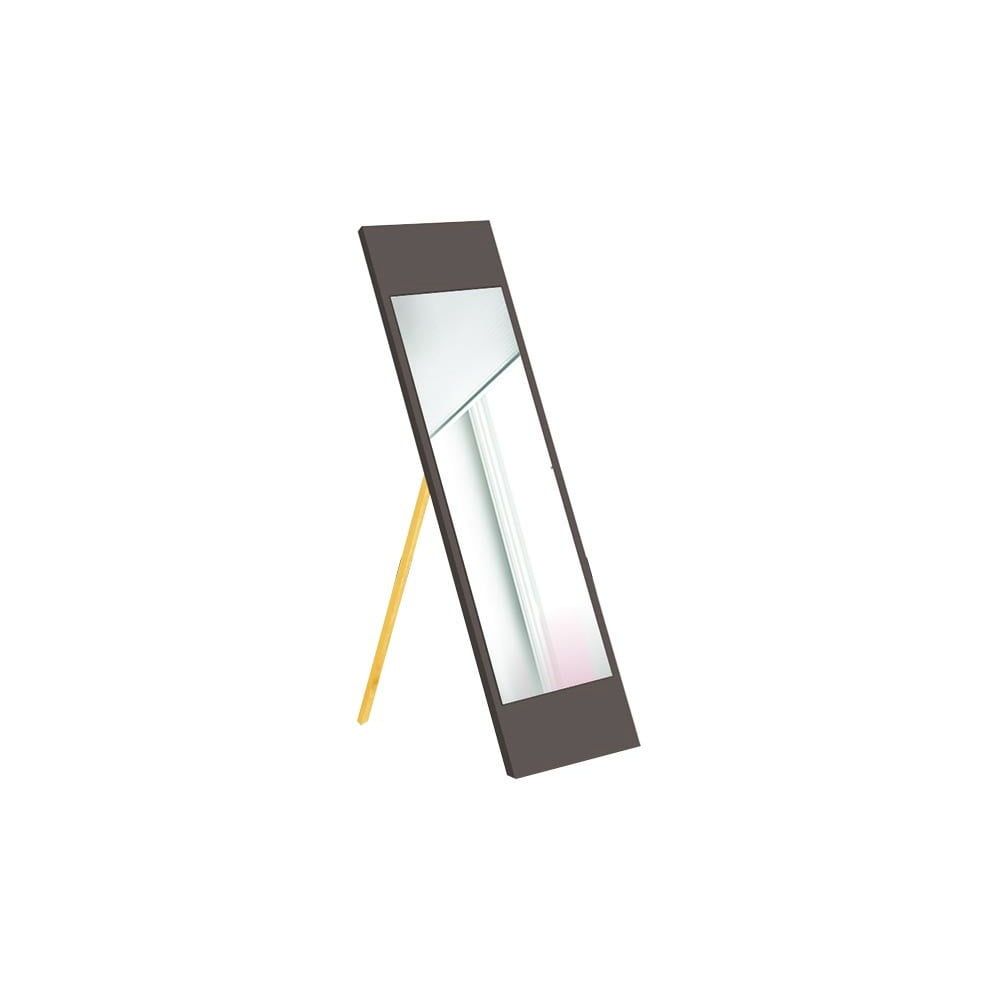 Stojacie zrkadlo s hnedým rámom Oyo Concept, 35 x 140 cm - Bonami.sk