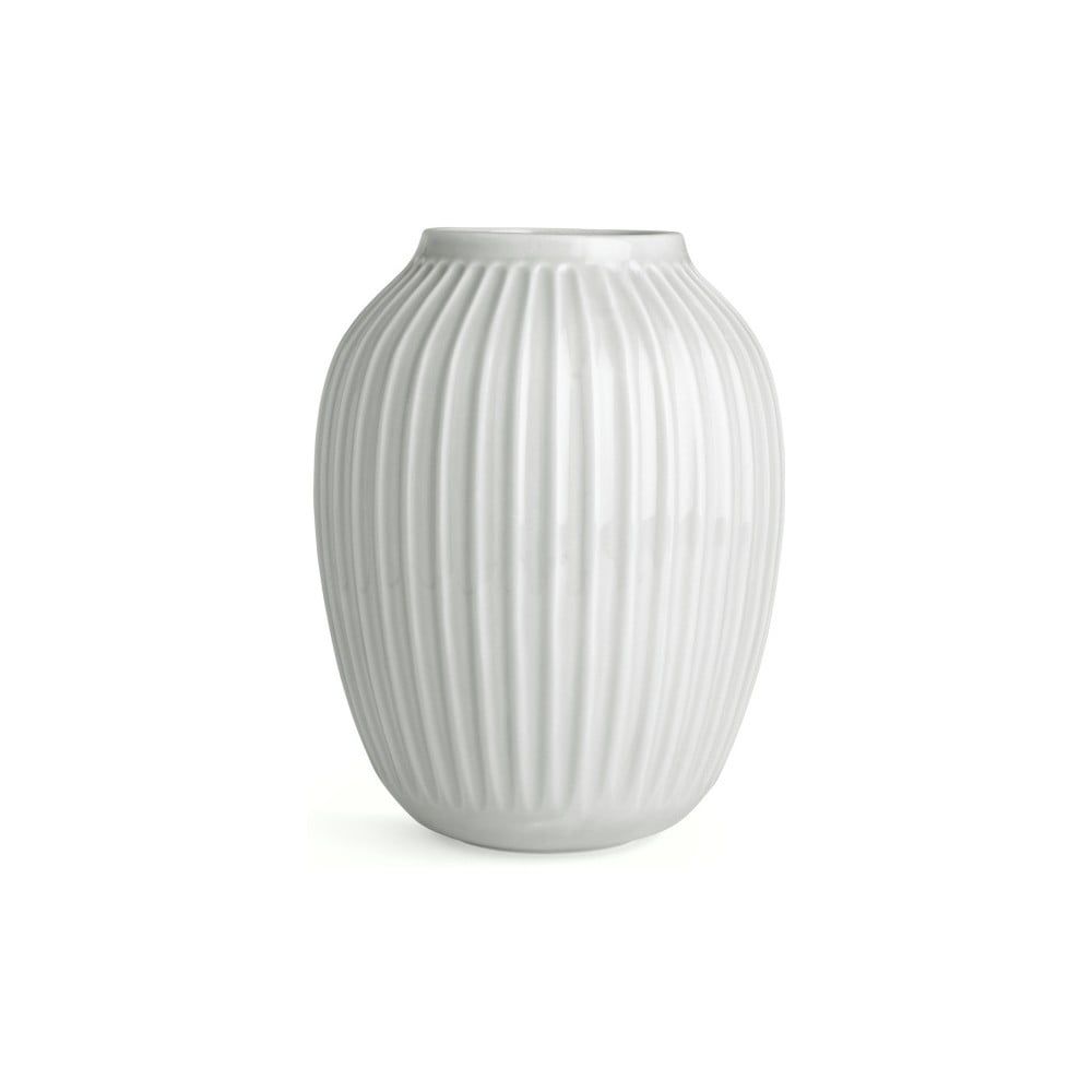 Biela kameninová váza Kähler Design Hammershoi, výška 25 cm - Bonami.sk