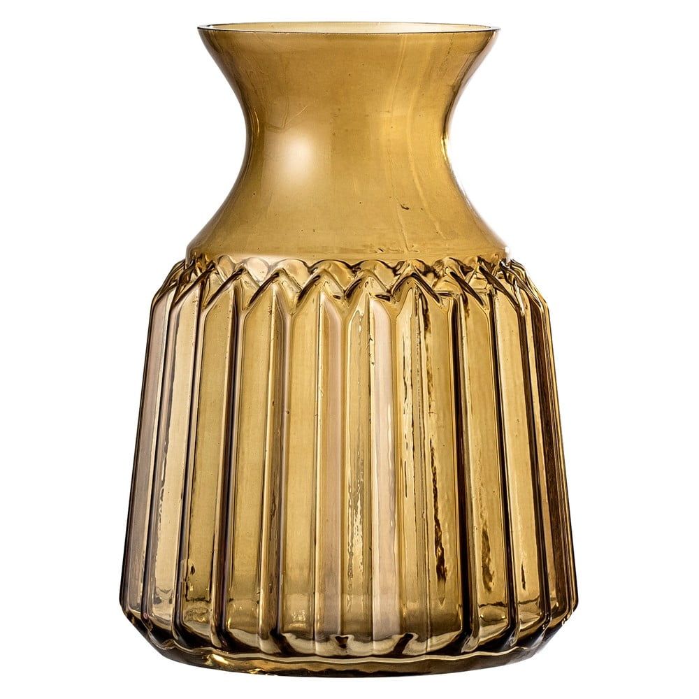 Hnedá sklenená váza Bloomingville Judy - Bonami.sk