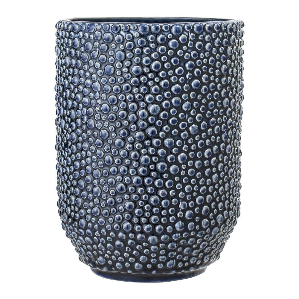 Modrá kameninová váza Bloomingville Vase - Bonami.sk