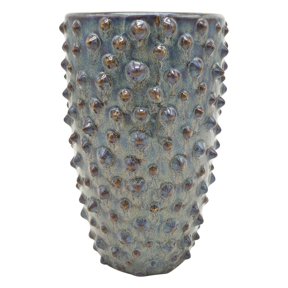Sivá keramická váza PT LIVING Spotted, výška 25 cm - Bonami.sk