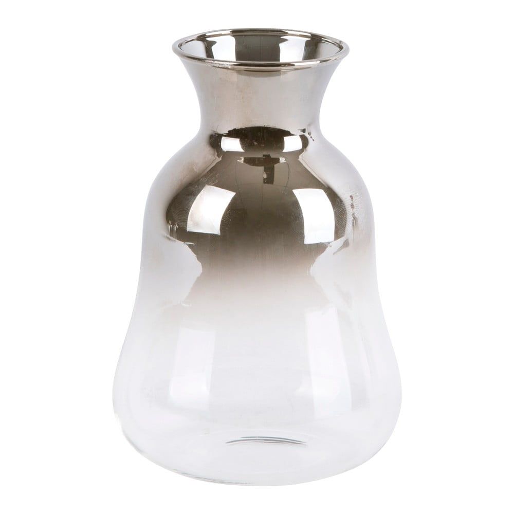 Sklenená malá váza PT LIVING Silver Fade, výška 12 cm - Bonami.sk