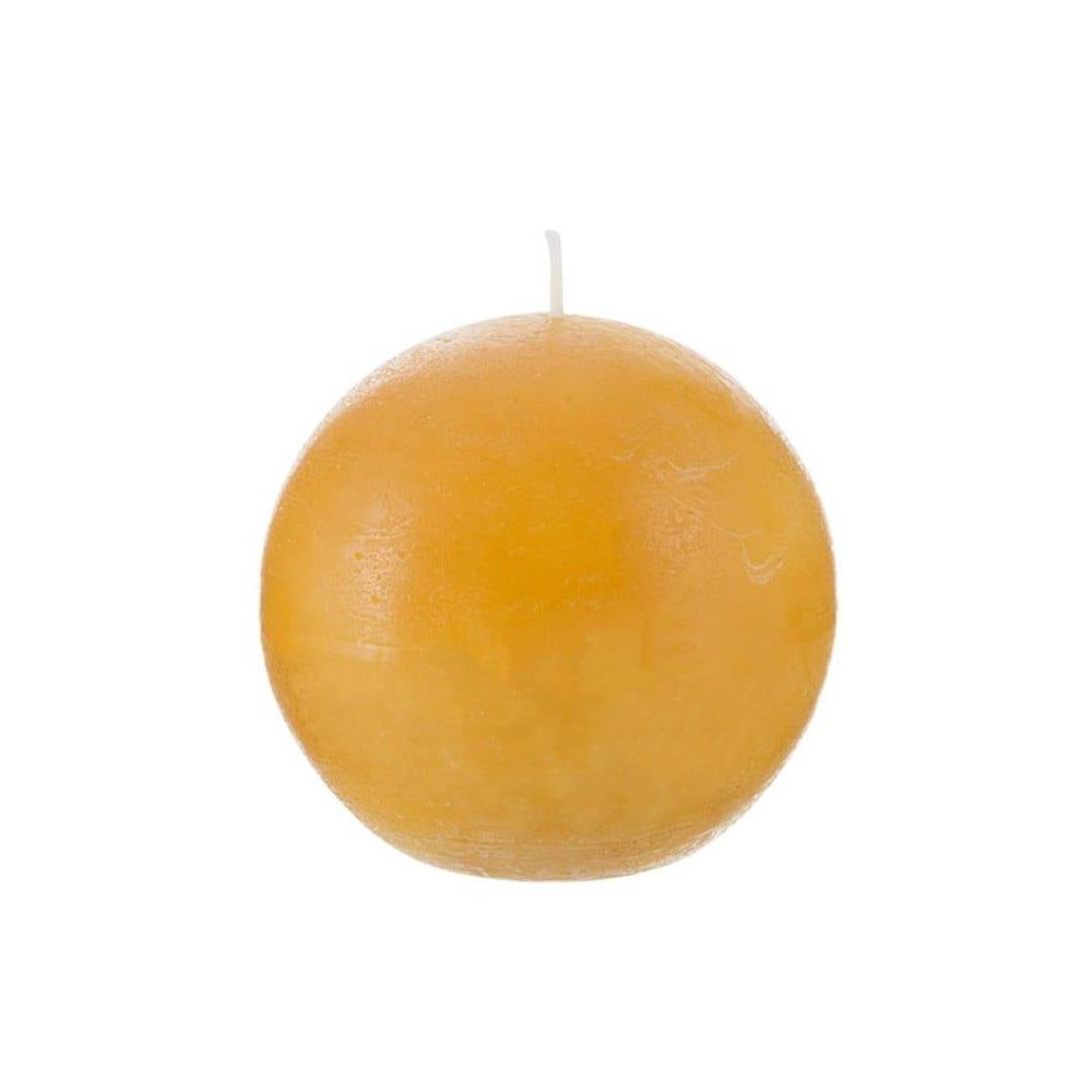 Oranžová sviečka J-Line Ball - Bonami.sk